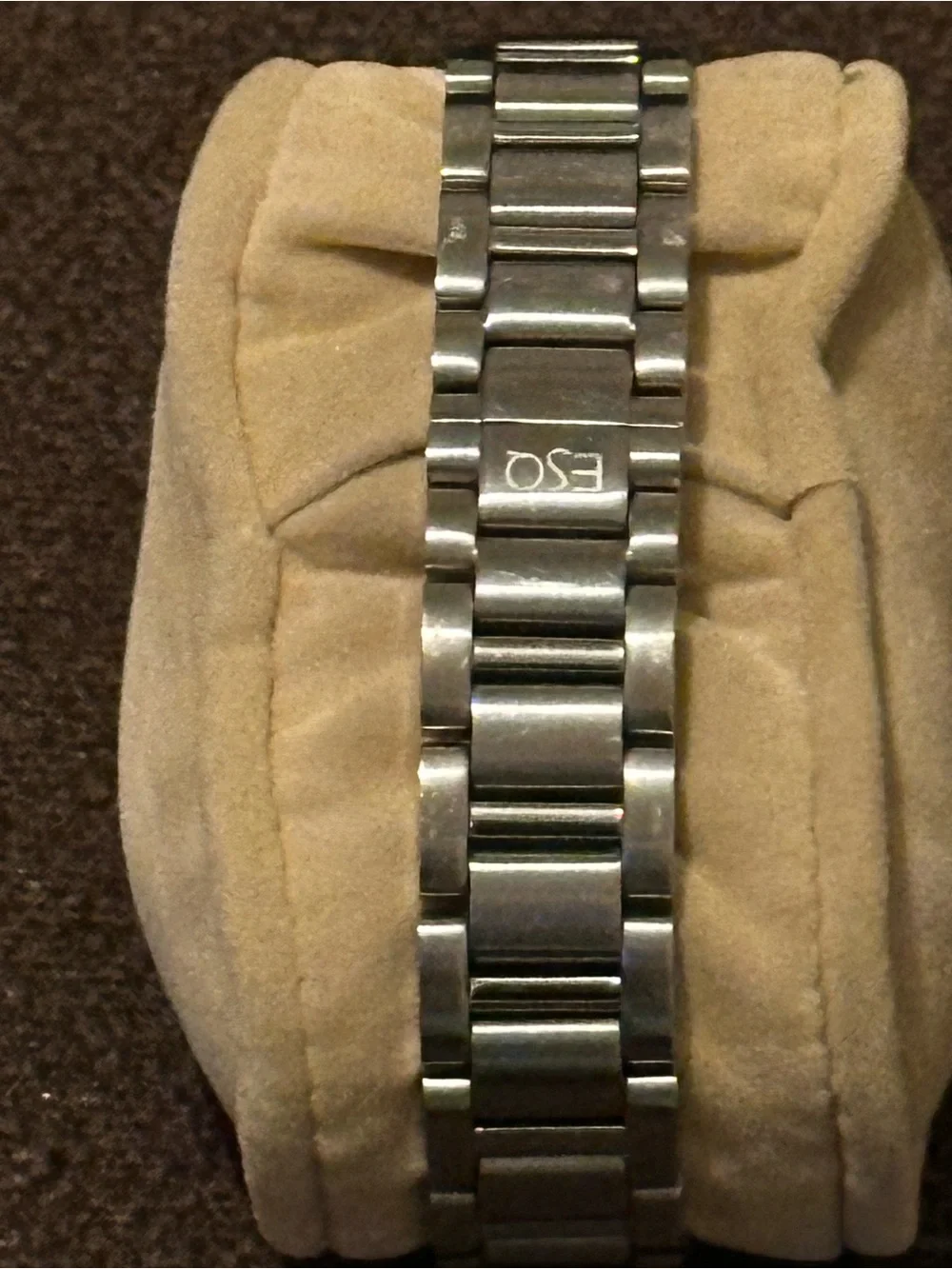ESQ Stainless Steel Blue Dial Wristwatch. Very Good condition.